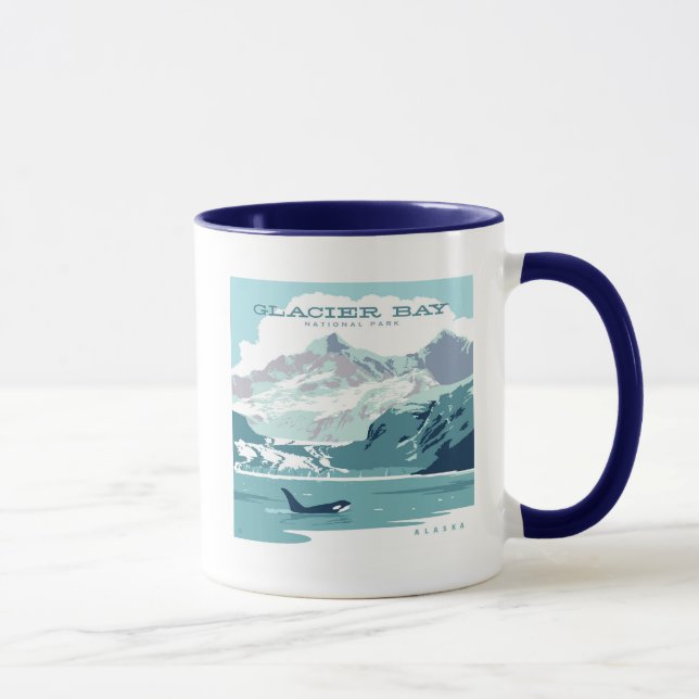Mug Parc national de Glacier Bay | Orca (Droite)
