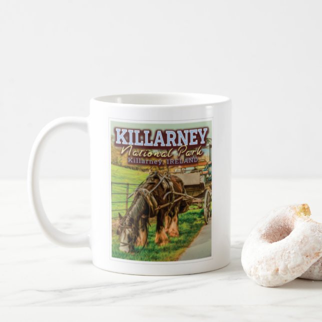 MUG PARC NATIONAL DE KILLARNEY - IRLANDE DE KILLARNEY (Avec donut)