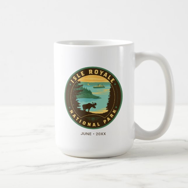 Mug Parc national de l'Isle Royale (Droite)