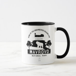Mug Parc national de Mavrovo Design noir