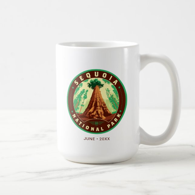 Mug Parc national de Sequoia (Droite)