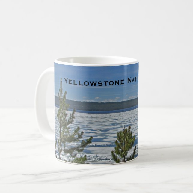 Mug Parc national de Yellowstone Eau Icy Lac gelé (Devant gauche)