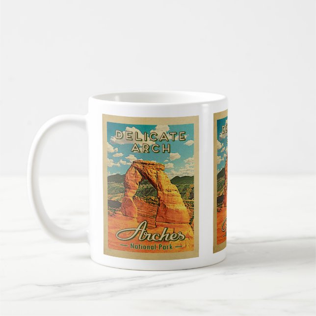 Mug Parc national des Arches - Arche Vintage Delicate (Gauche)