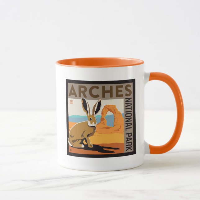 Mug Parc national des Arches, Utah | Jacklapin (Droite)