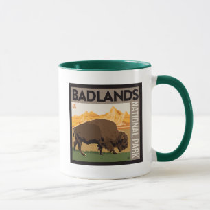 Mug Parc national des Badlands   Buffalo