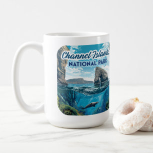 Mug Parc national des îles Channel Californie Océan