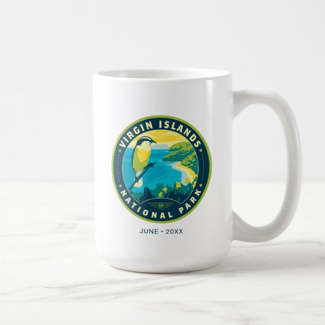Mug Parc national des Îles Vierges (Droite)