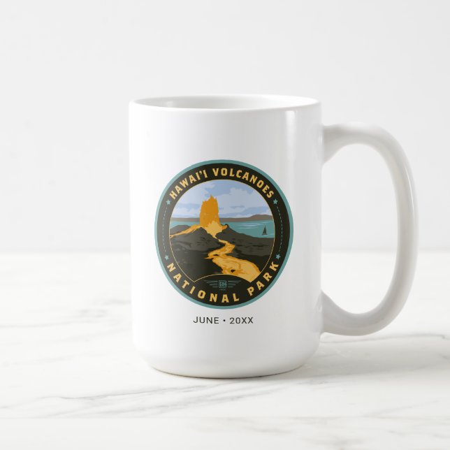 Mug Parc national des volcans d'Hawaii (Droite)