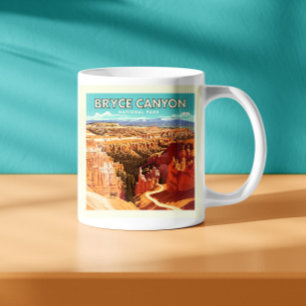 Mug Parc national du canyon de Bryce vintage