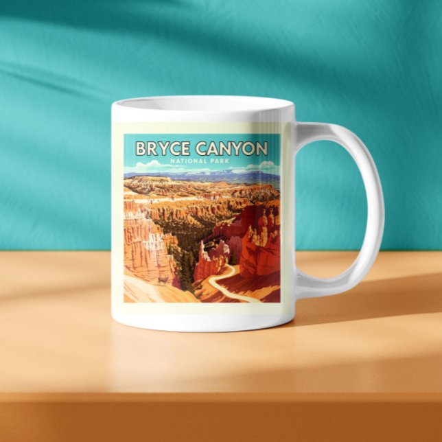 Mug Parc national du canyon de Bryce vintage (Créateur téléchargé)