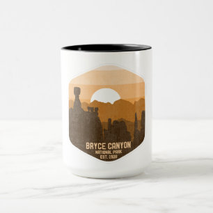 Mug Parc national du canyon de Bryce Vintage Utah Souv