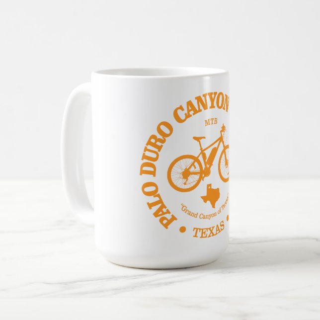 Mug Parc national du Canyon de Palo Duro (cyclisme) (Devant gauche)