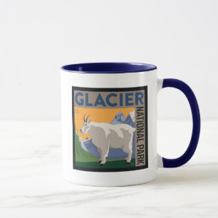 Mug Parc national du Glacier   Chèvre