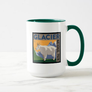 Mug Parc national du Glacier   Chèvre