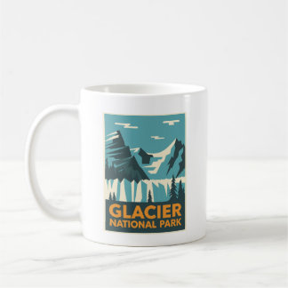 Mug Parc national du Glacier vintage