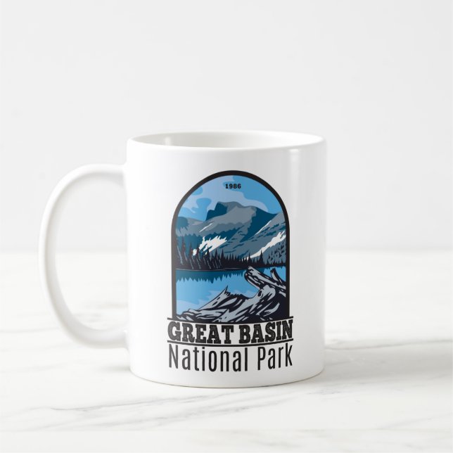 Mug Parc national du Grand Bassin Nevada Vintage (Gauche)