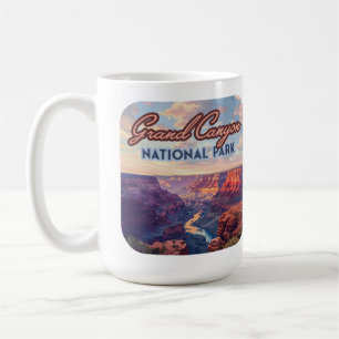 Mug Parc national du Grand Canyon Arizona Retro