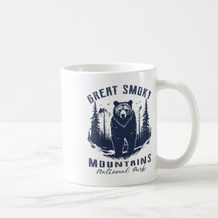 Mug Parc national vintage des Great Smoky Mountains po