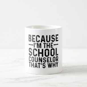 Mug Parce que je suis le conseiller scolaire C'est pou