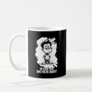 Mug Parce que tu es bête – Motif de déclaration ironiq