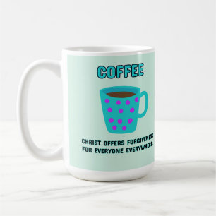 Mug Pardon chrétien du café