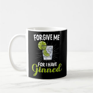 Mug Pardonnez-Moi Car J'Ai Ginté Hangover Gin Bender