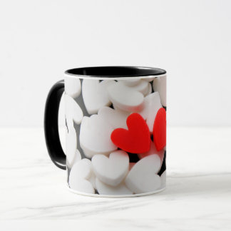 Mug Pareja de corazones enamorados