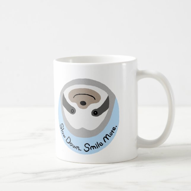 Mug Paresse plus mignonne drôle de sourire de (Droite)