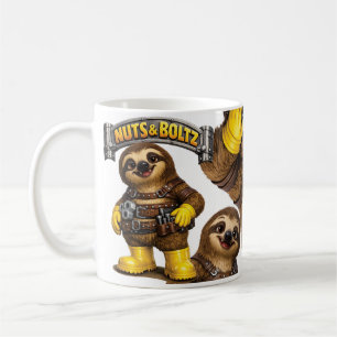 Mug Paresseux des écrous et boulons