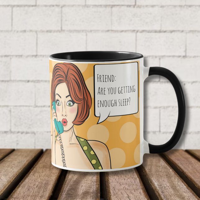 Mug Parfois Quand J'Éternue, Mes Yeux Ferment - Nouvel (Créateur téléchargé)