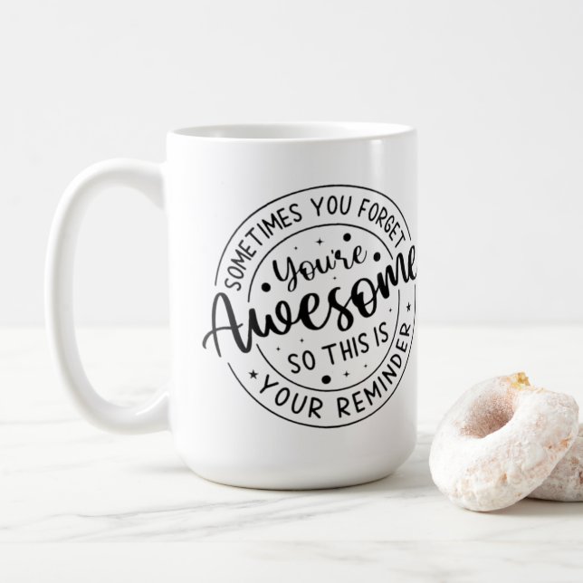 Mug Parfois Vous Oubliez Votre Super (Avec donut)