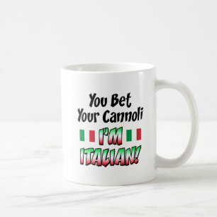 Mug Pariez votre Cannoli que je suis italien