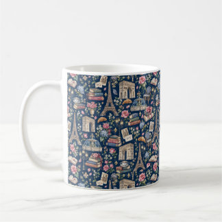 Mug Paris Dark Icons Chic Design