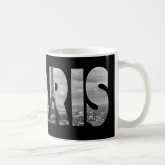 Mug Paris en noir et blanc
