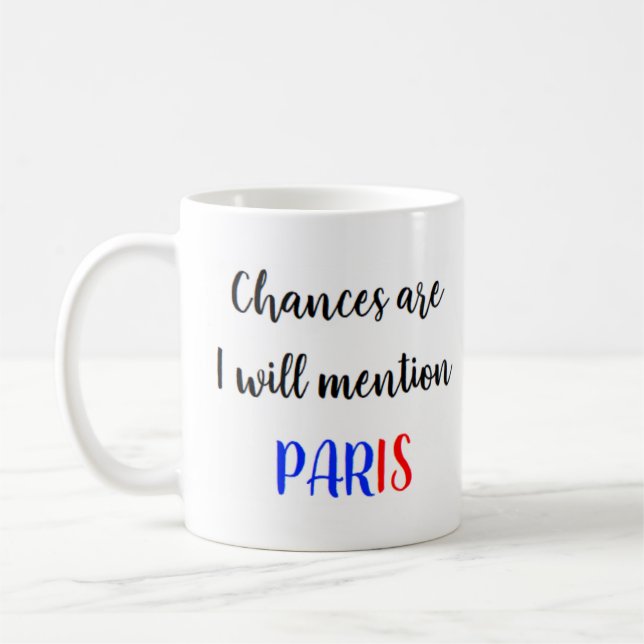 Mug paris français (Gauche)