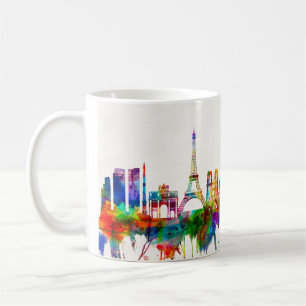 Mug Paris France Skyline
