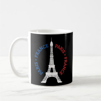 Mug Paris France Tour Eiffel Drapeau Français Souvenir