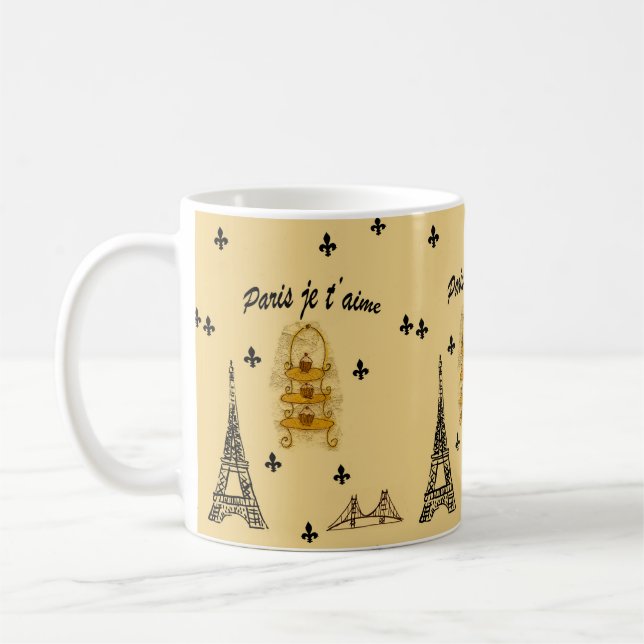 Mug Paris je t'aime (Gauche)