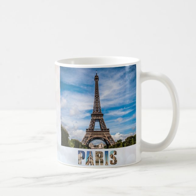 Mug Paris Tour Eiffel France City (Droite)