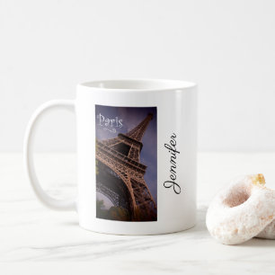 Mug Paris Tour Eiffel - Une photo emblématique personn