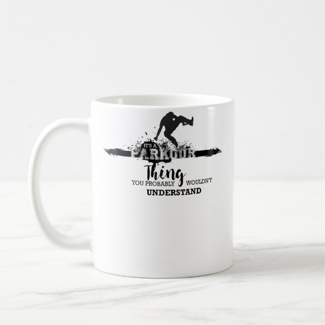Mug Parkour Free Runner (Gauche)