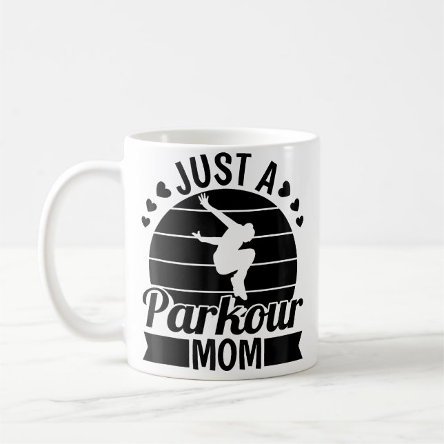 Mug Parkour Free Running Traceur - Runner Just A Parko (Gauche)