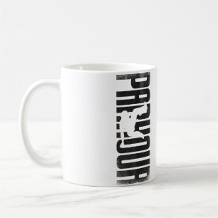 Mug Parkour Free Running Traceur Vintage Parkour