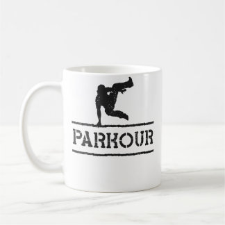 Mug Parkour Free Running Traceur Vintage Parkour Parko