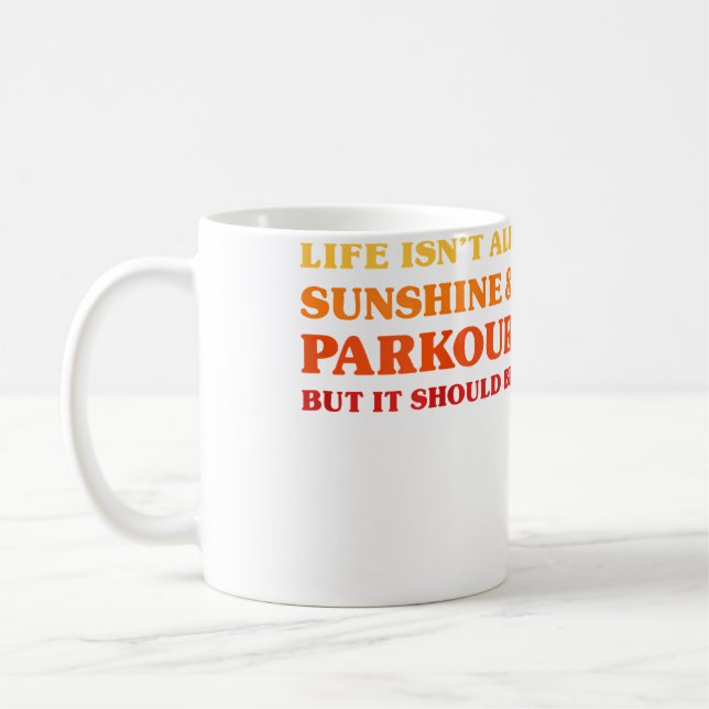 Mug Parkour Men Who Love Parkour Women Who Love Parkou (Gauche)