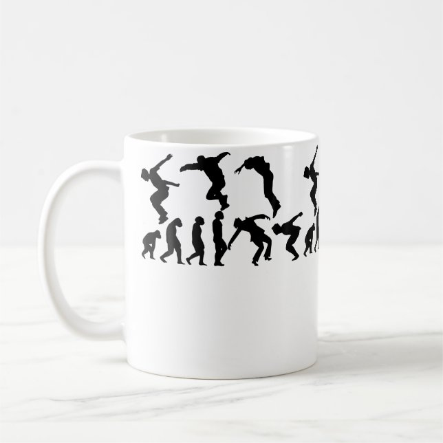 Mug Parkour Running Climber Runner Obstacle Course Par (Gauche)