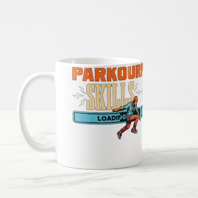 Mug Parkour Skills Loading Loves Freerunning Freestyle (Gauche)