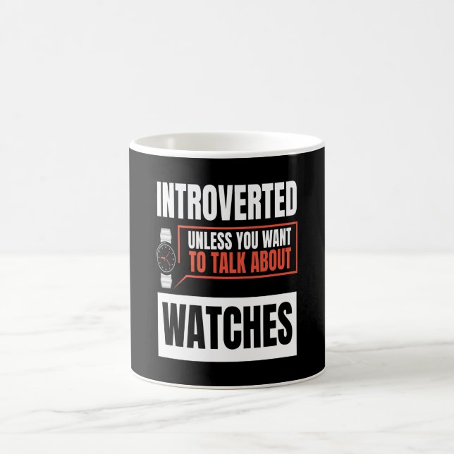 Mug Parler de la surveillance des montres (Centre)