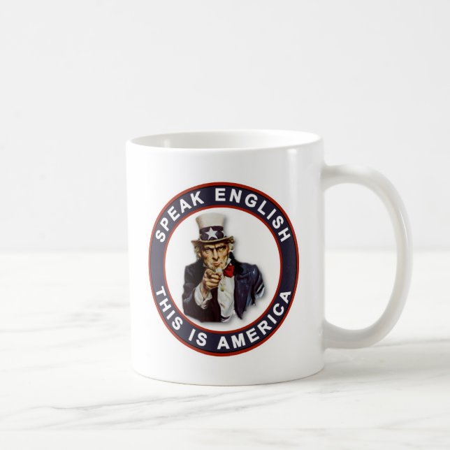 MUG PARLEZ ANGLAIS - C'EST L'AMÉRIQUE (Droite)