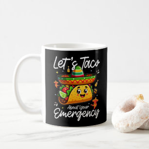 Mug Parlons Taco de Votre Urgence Amateur de Nourritur